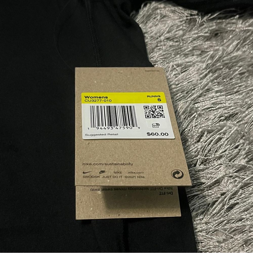 Nike Womens Element Long Sleeve Running Sweatshirt Size Small (CU3277-010) - Picture 6 of 6